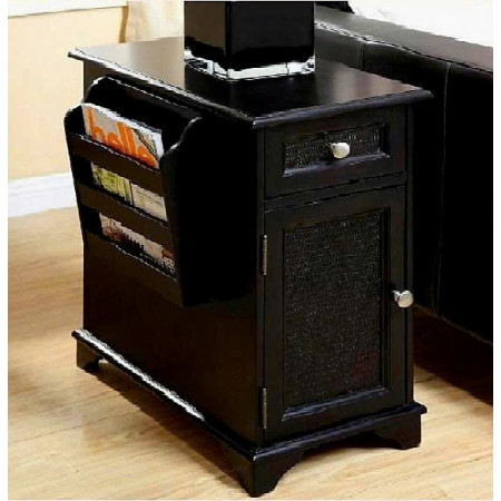 SCO - 240 Espresso : Tủ Có Giá Để Tạp Chí, Ngăn Kéo